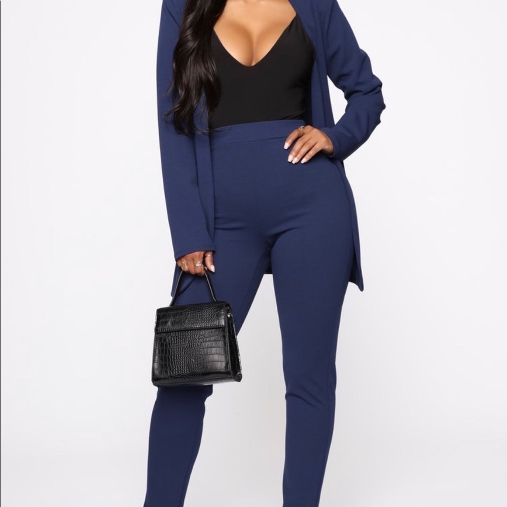 Playin’ it forward blazer set